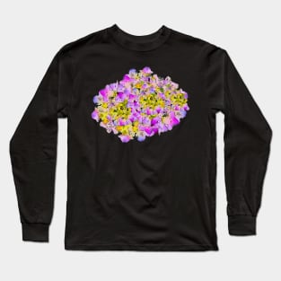 Bold hydrangea prints Long Sleeve T-Shirt